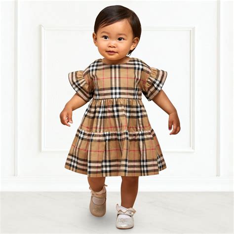 burberry toddler girl dress|burberry baby girl outfit.